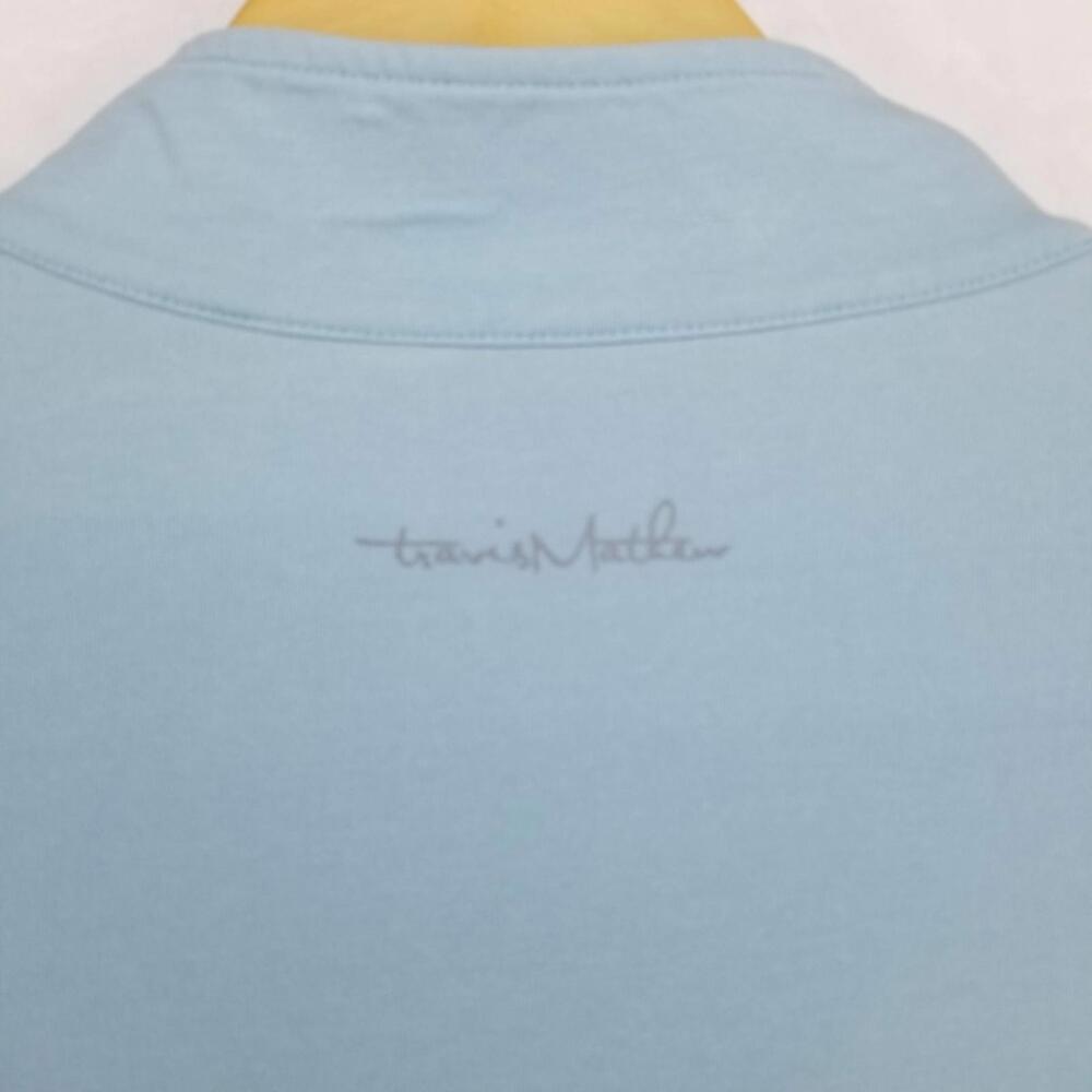 Travis Mathew 1/4 Zip Pullover Shirt Jacket XXL Light Blue Sedona Golf & Resort - Picture 10 of 15